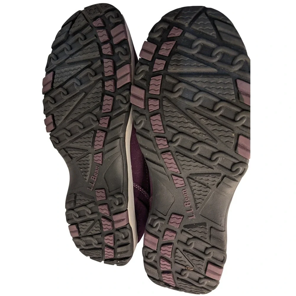 L.L. Bean Snow Sneakers Purple Waterproof PrimaLoft Boots 258268 - Size 11